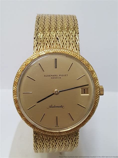 audemars piguet gold dress watch|audemars piguet pricing.